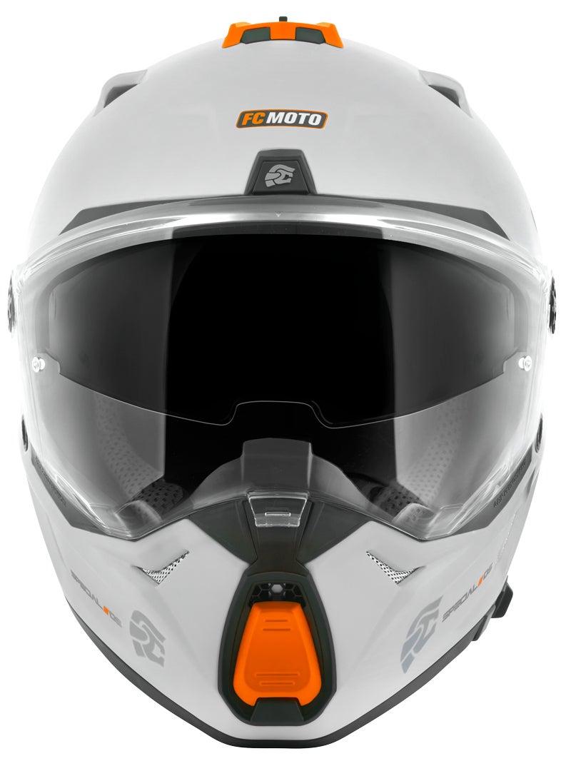 FC-Moto Merkur Pro Straight Enduro Helm grau matt L Abbildung 5