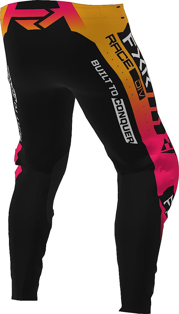 FXR Podium Gladiator 2023 Motocross Pants yellow/magenta 34 Figure 2
