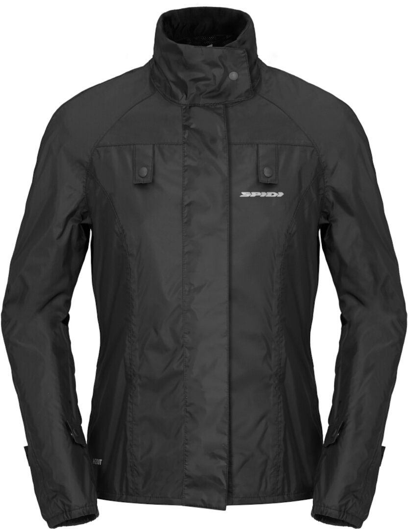 Spidi Rain Chest H2Out Ladies Rain Jacket black S Figure 1