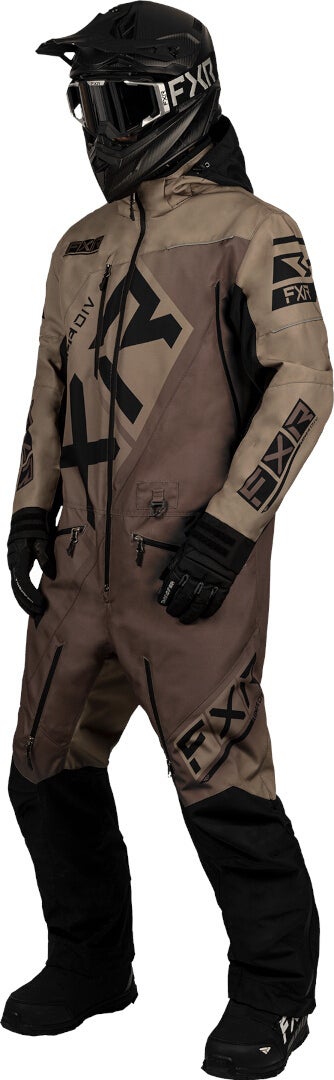 FXR CX Lite 2023 Eendelig sneeuwscooterpak Brons 3XL Figuur 1