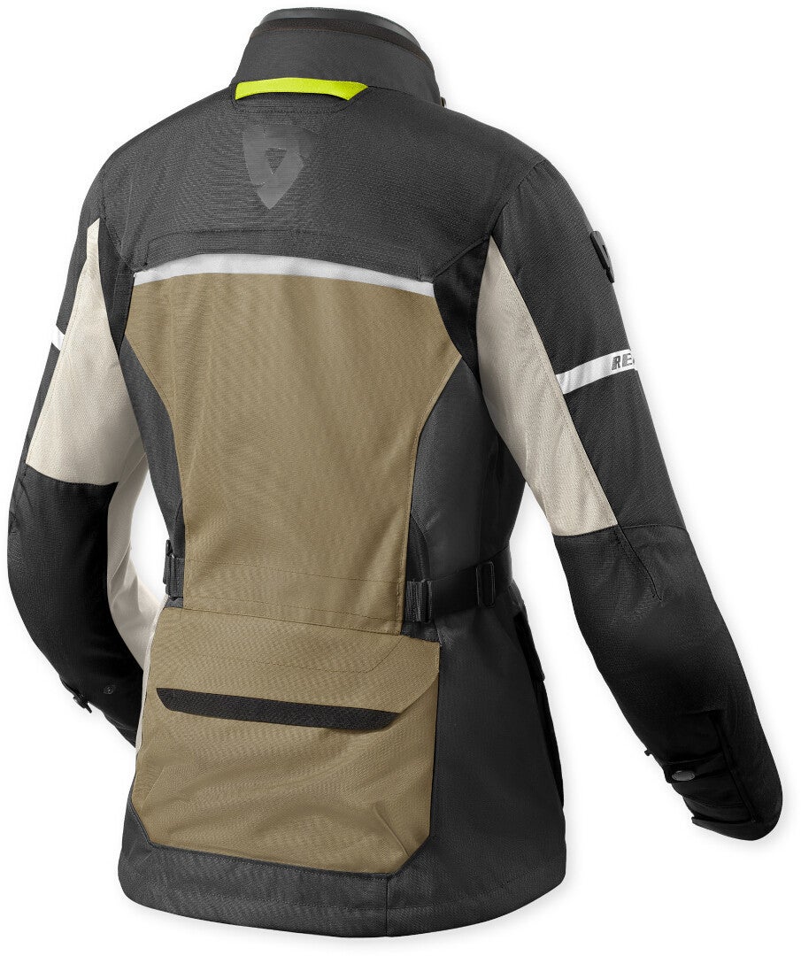 Revit Outback 4 H2O Damer Motorcykel Textiljacka grön/grå 36 Figur 2
