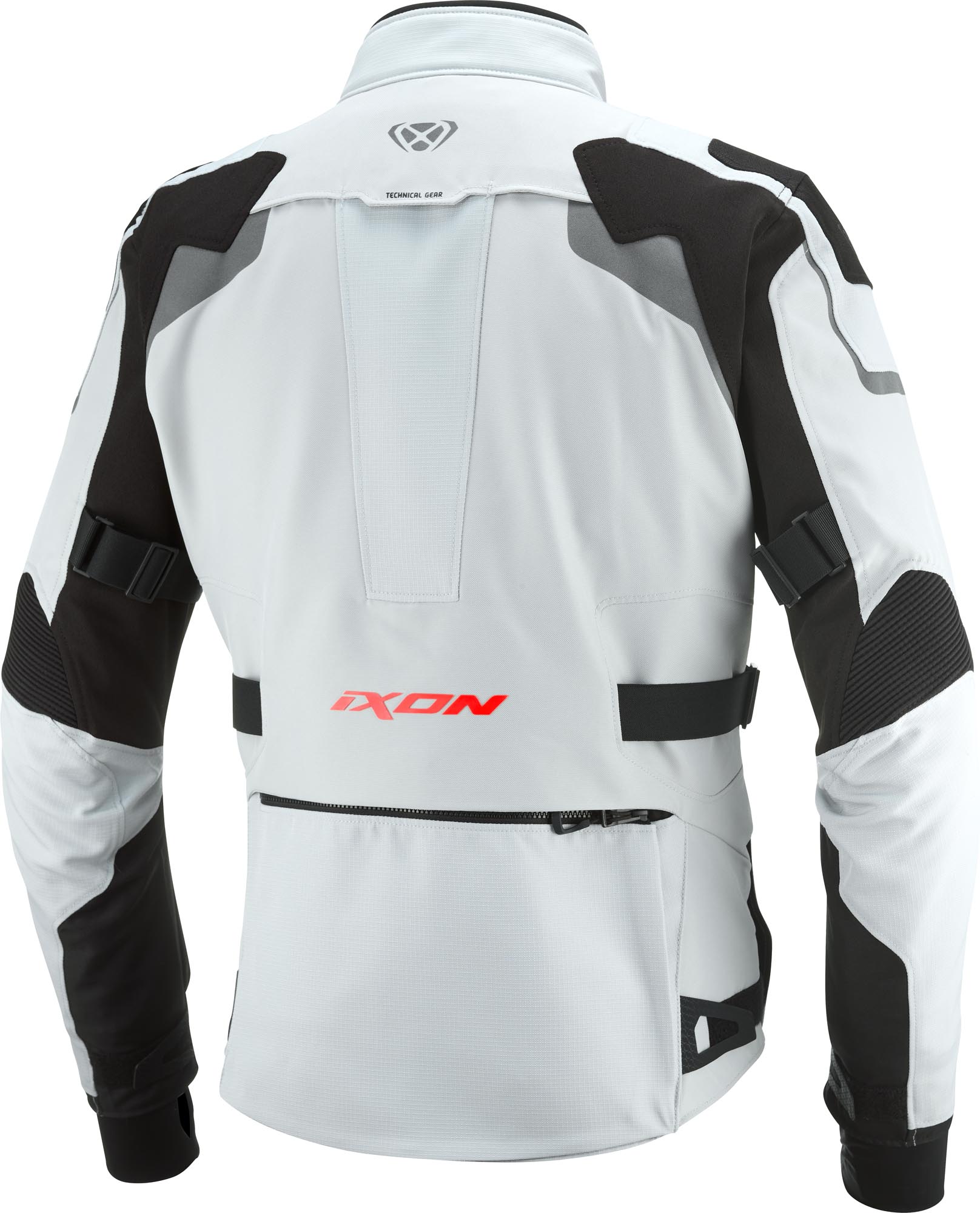 Ixon Odin waterproof Motorcycle Textile Jacket black/white/grey L Figure 2