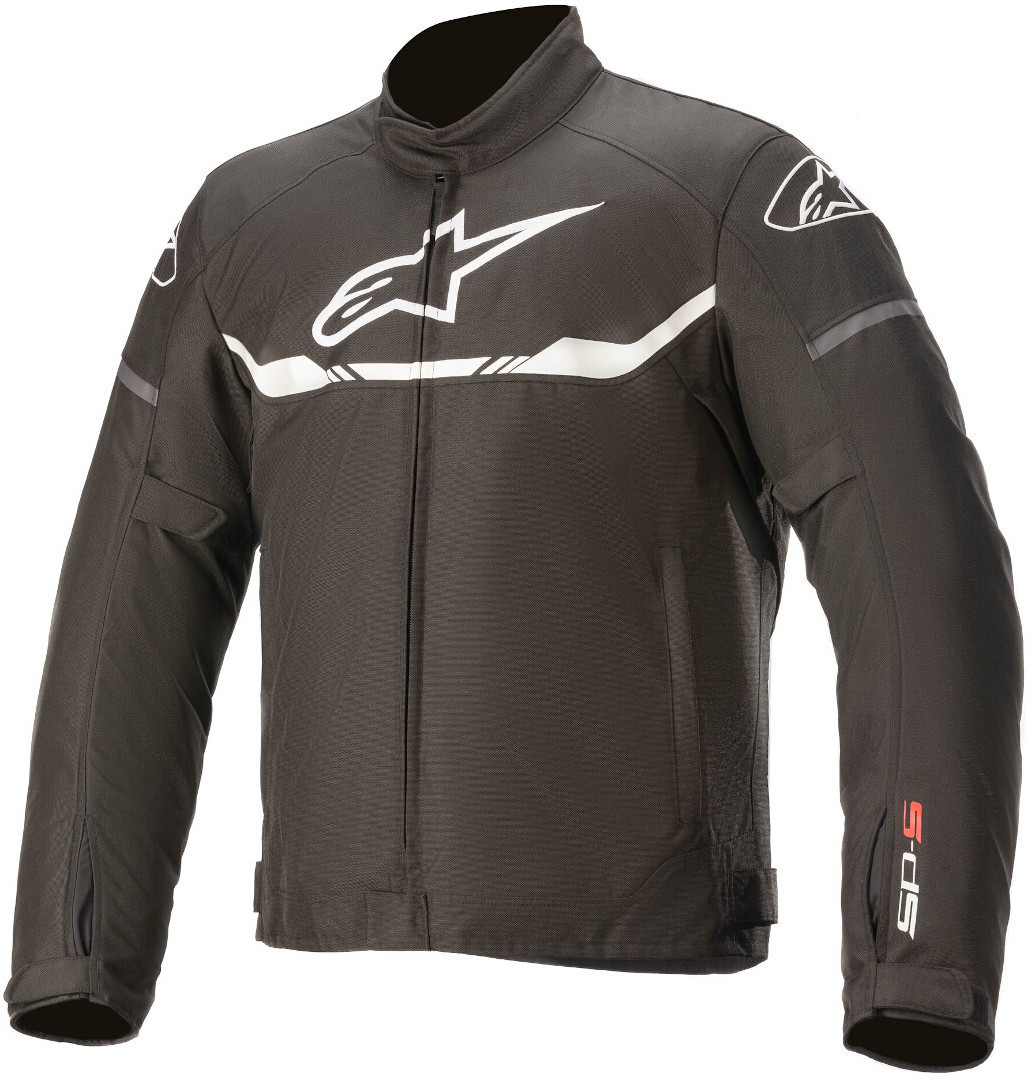 Alpinestars T-SPS WP Motorcycle Textile Jacket black/white XL Figure 1