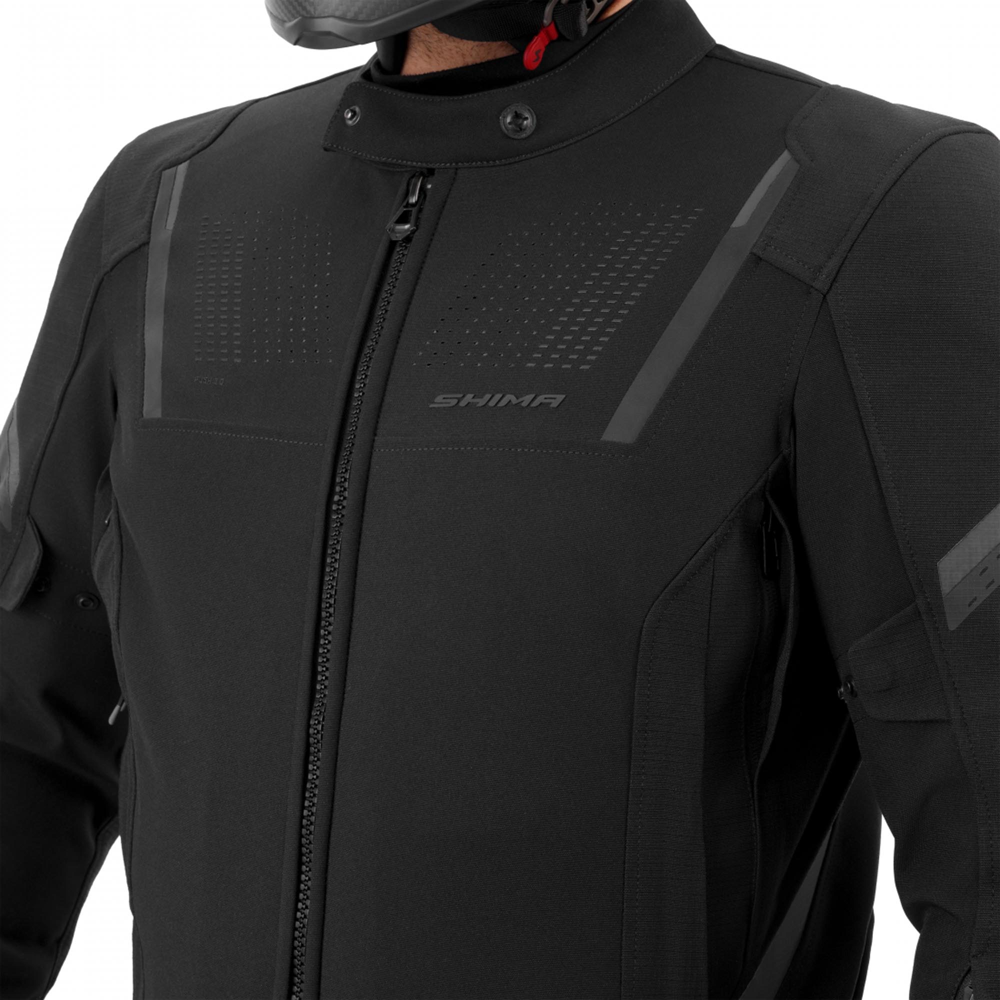 SHIMA Rush 3.0 Motorcykeltextiljacka svart M Figur 14