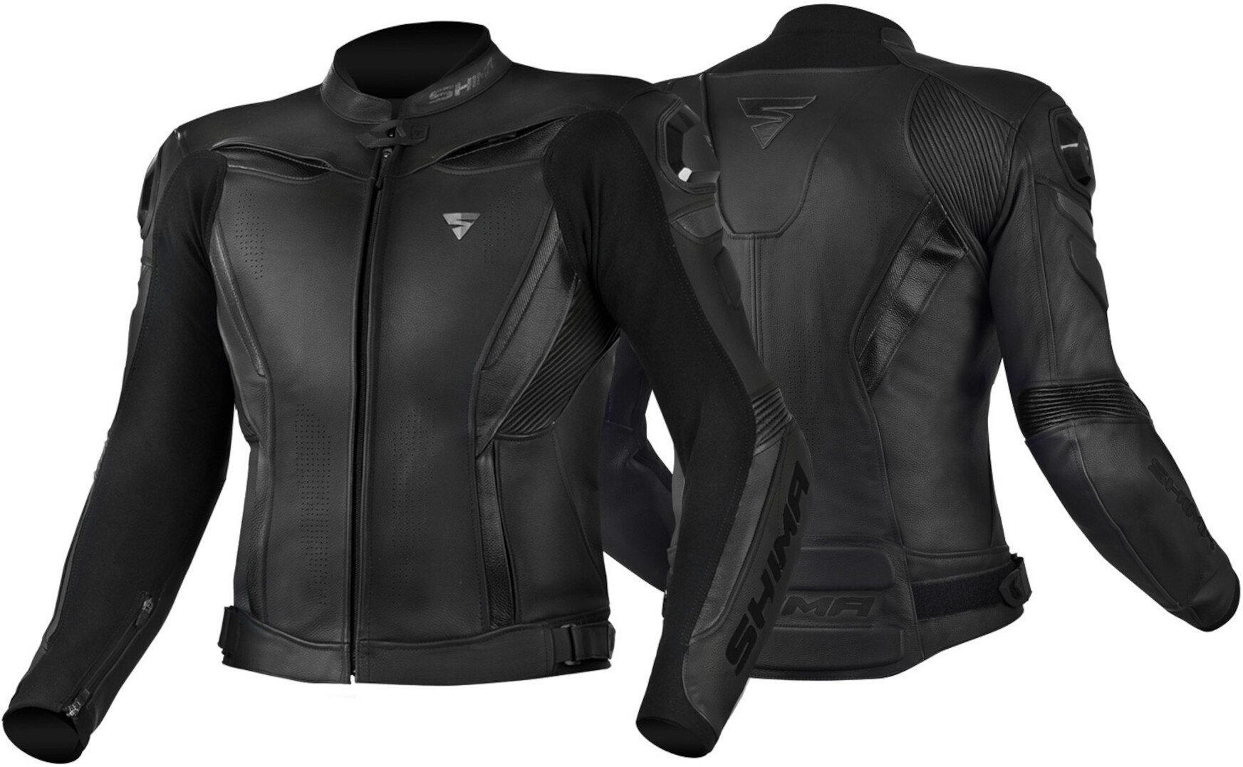 SHIMA Chase Motorrad Lederjacke schwarz 52 Abbildung 3