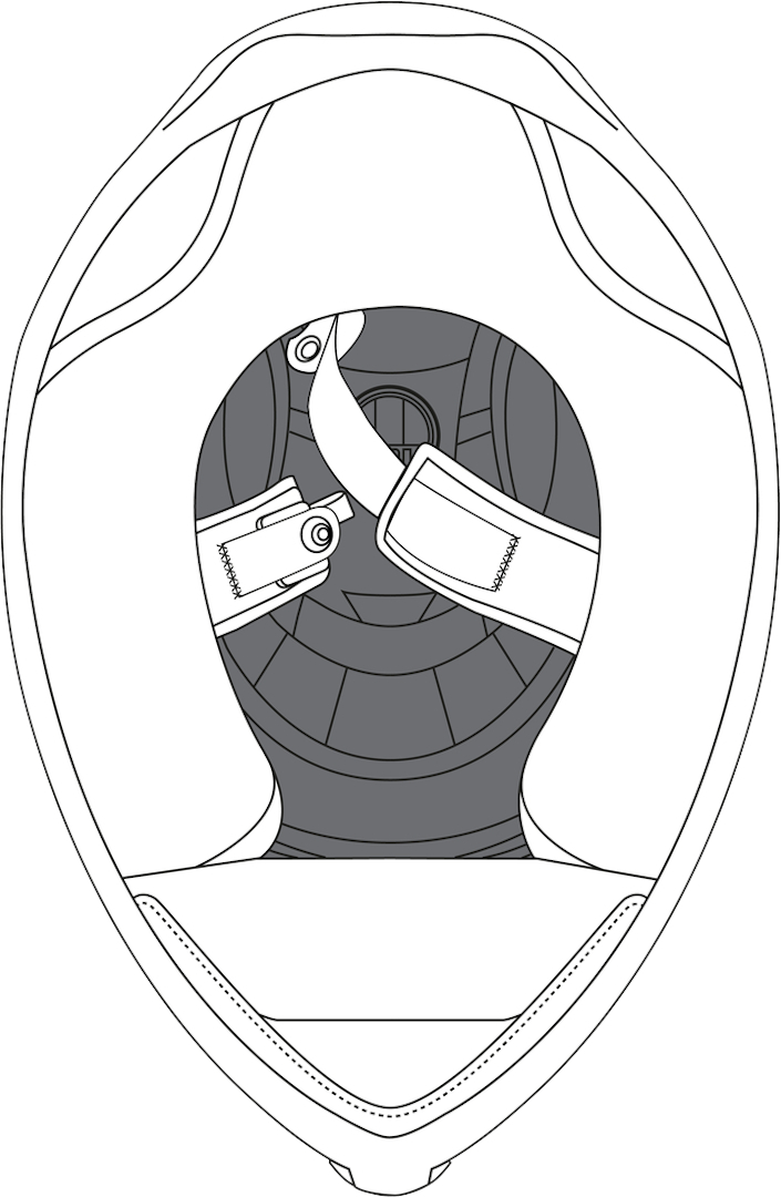 AGV K-6/K-6 S 2.0 Protetores de Coroa para o Elete Artigo principal Figura 1