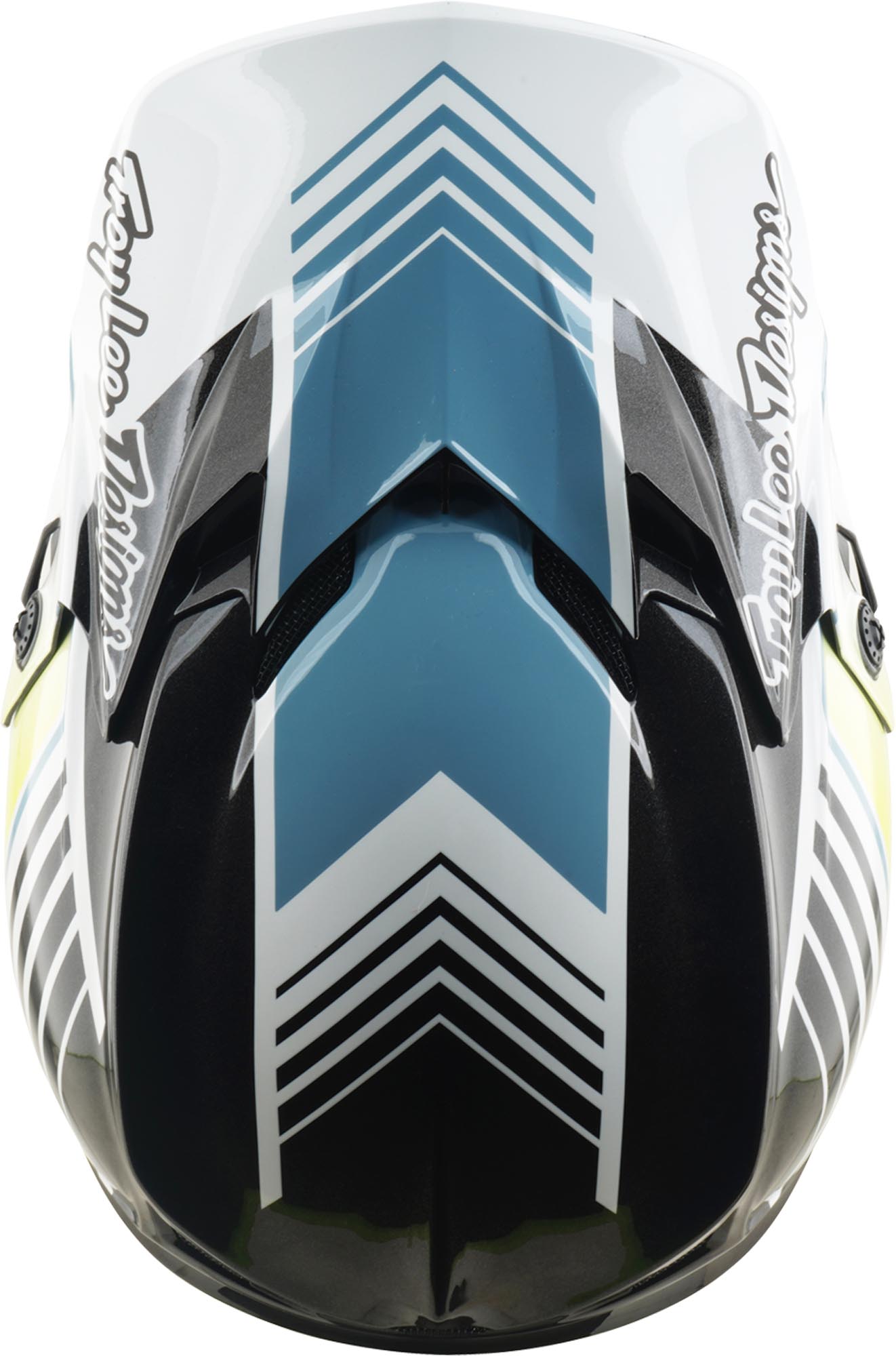 Troy Lee Designs GP Pro MIPS Segment Cască de motocross pentru tineret Gri/Alb Y/L (52/53) Figura 8