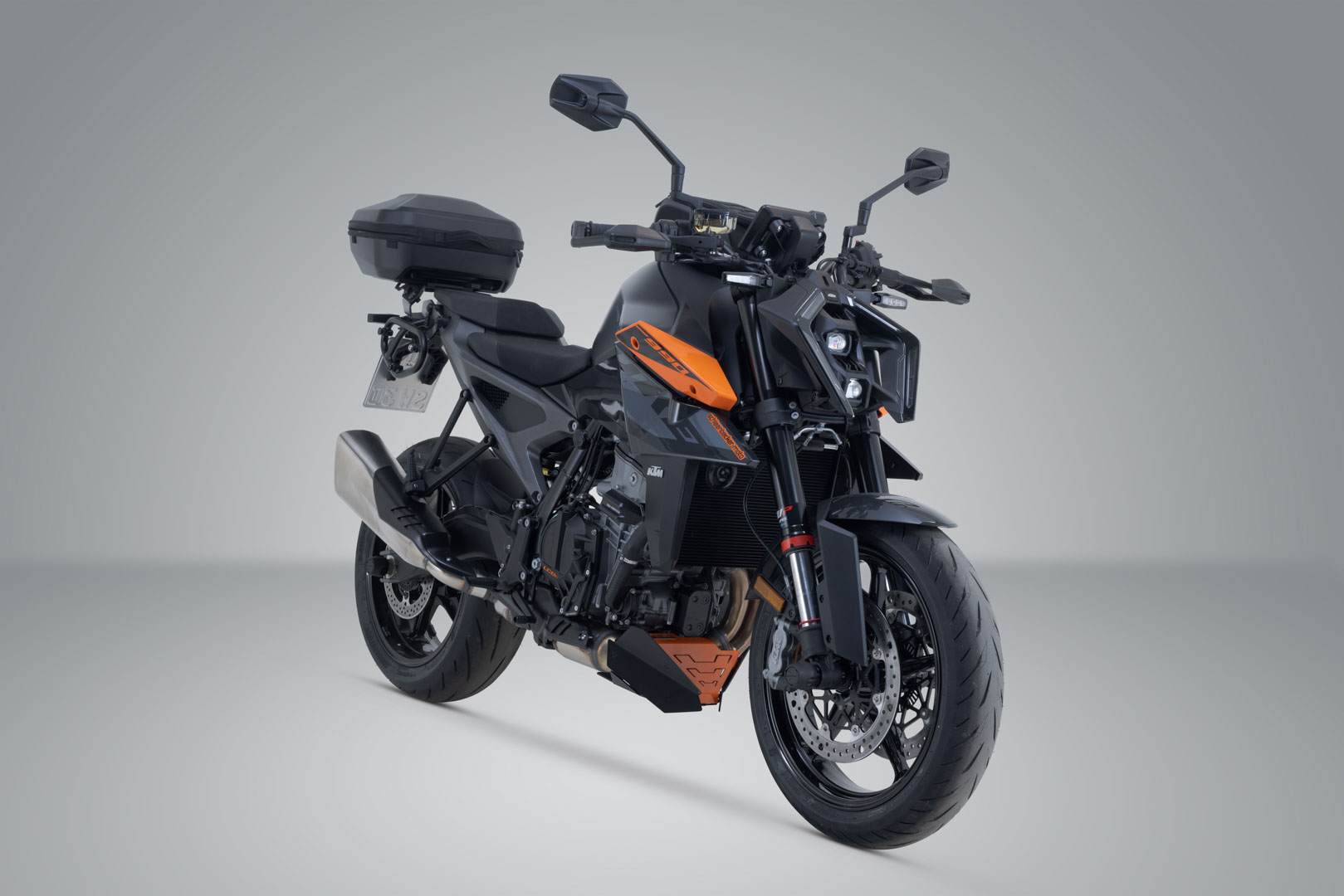 Sistem de carcasă superioară SW-Motech URBAN ABS - Negru. KTM 990 Duke (23-). Figura 2