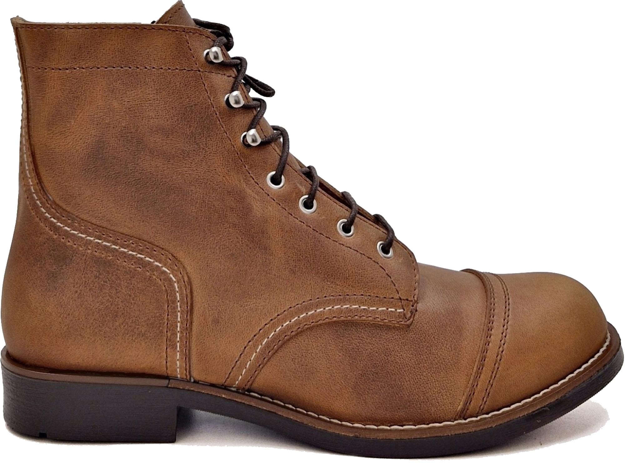 Rokker Moto Ranger Bottes de moto Marron clair 46 Figure 1