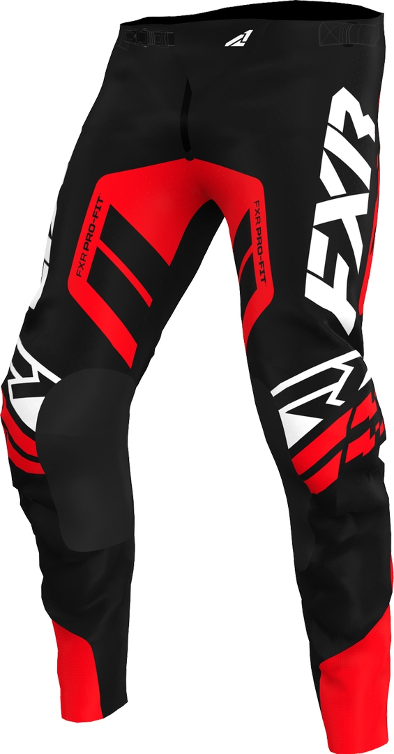FXR Revo Comp Motocross bukser sort/rød 38 Figur 1