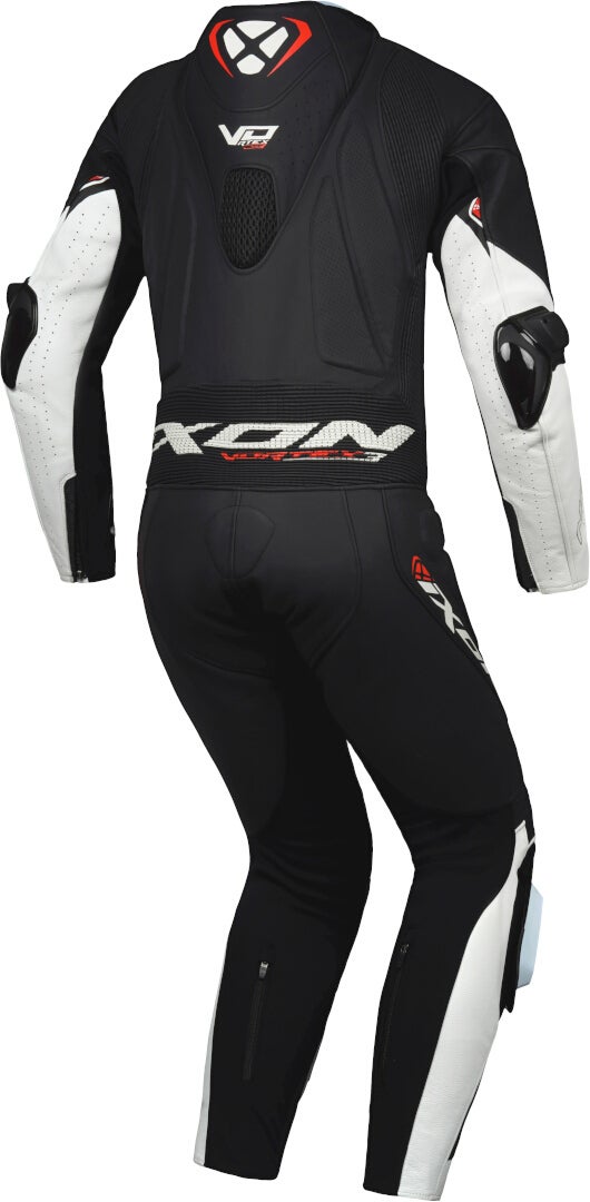 Ixon Vortex 3 Senhoras 1-Piece Motorcycle Leather Terno preto/branco L Figura 2