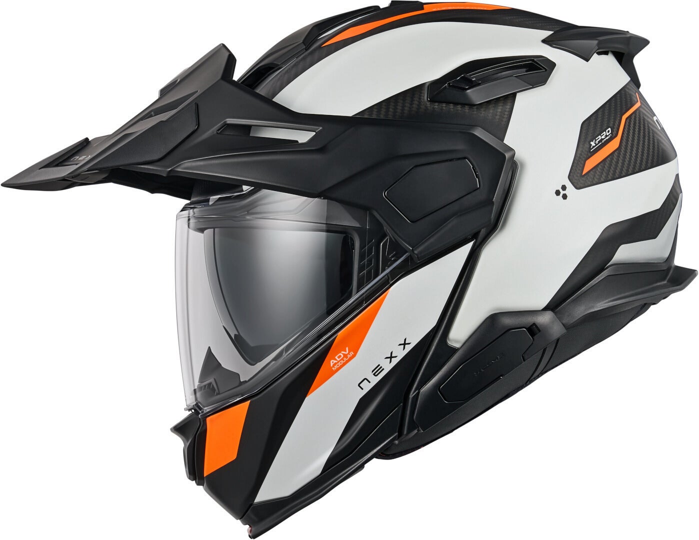 Side view of Nexx X.Lifecountry Terra Carbon Helmet