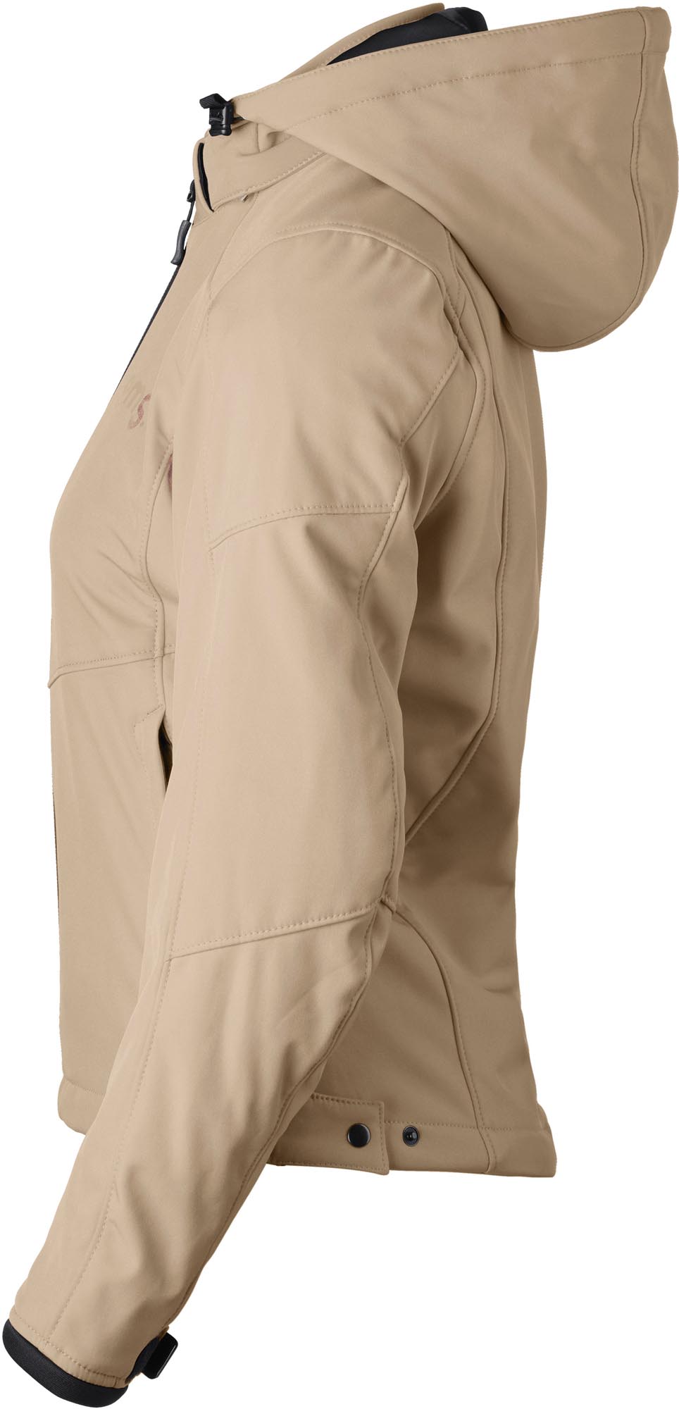 GMS Falcon Neo Softshell waterproof Ladies Motorcycle Textile Jacket beige L Figure 2