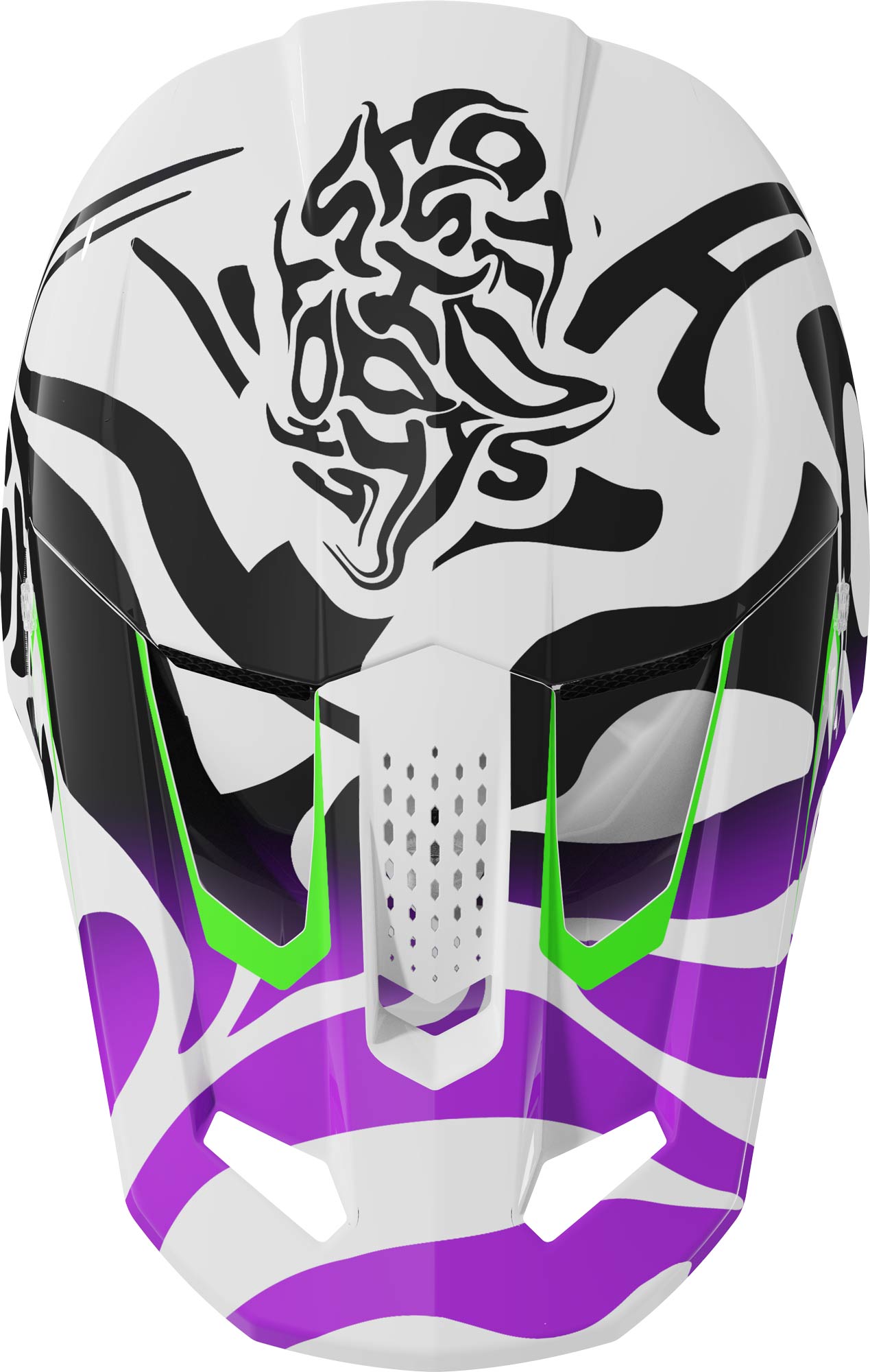 Shot Speed Ghost Casco da motocross viola S (55/56) Figura 2