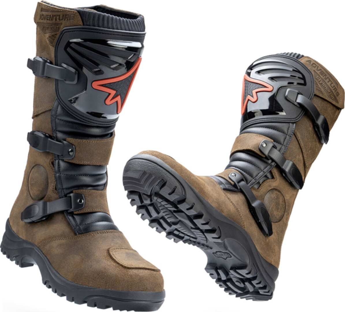 Side view of Stylmartin Overlander WP waterproof Motorcycle Boots