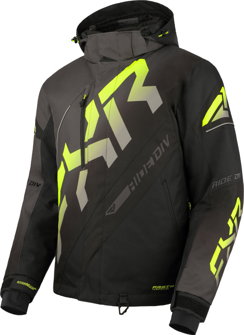 FXR CX 2025 Snowmobile Jacket Camouflage/Orange S Figure 4