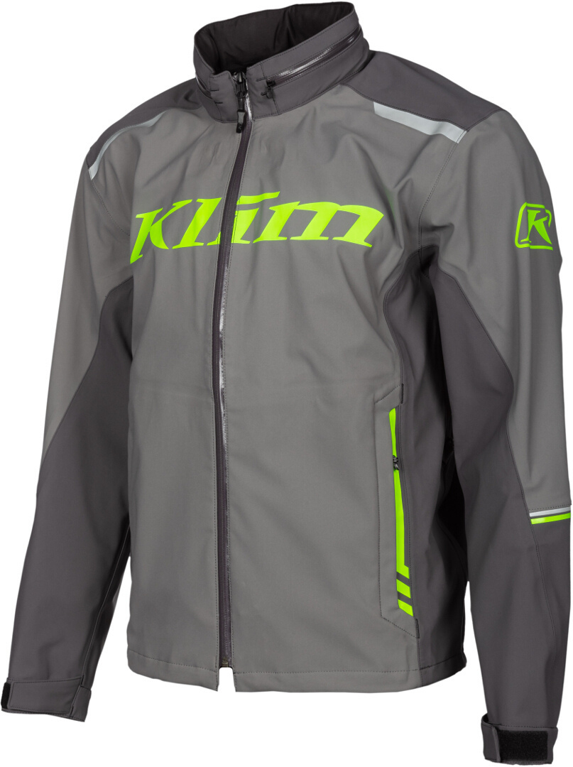 Klim Enduro S4 Motorcycle Textile Jacket grey/green M Figure 1