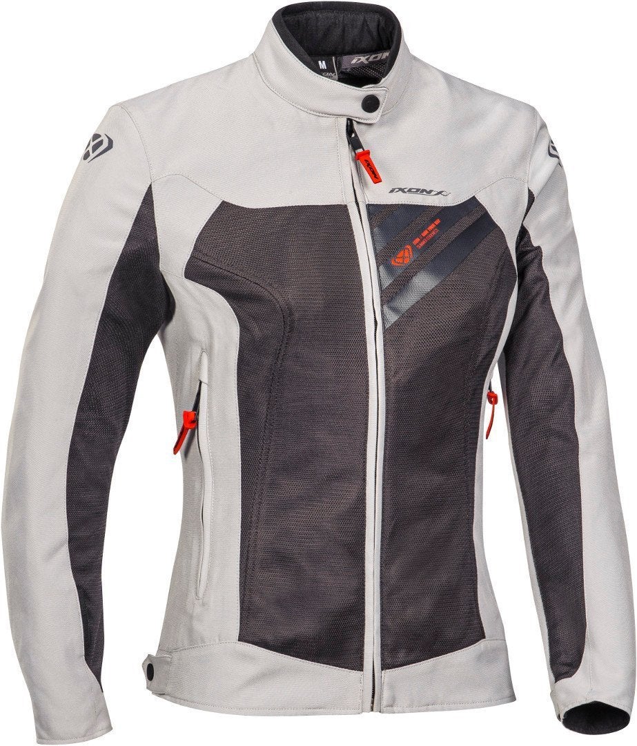 Ixon Orion Damen Motorrad Textiljacke grau/anthrazit XXL Abbildung 1