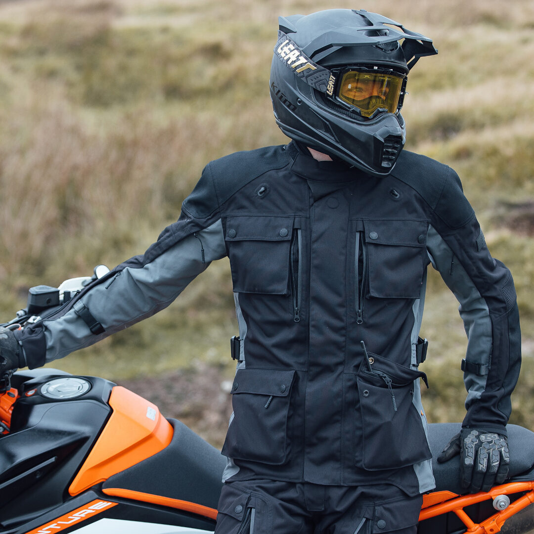 Merlin Solitude D3O Motorcycle Textile Jacket black/grey L Figure 2