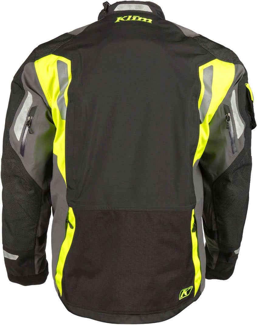 Klim Badlands Pro Motorcycle Textile Jacket neon yellow 3XL Figure 5