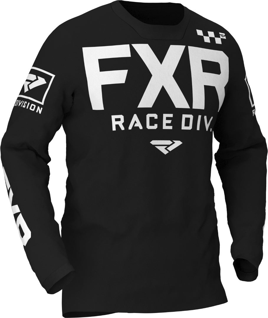 FXR Helium Motocross Jersey schwarz/weiß XXL Abbildung 1