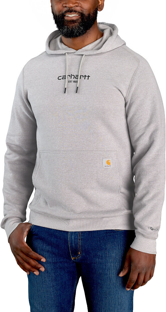 Carhartt Force Relaxed Fit Lightweight Logo Graphic Sweatshirt hellgrau M Abbildung 4