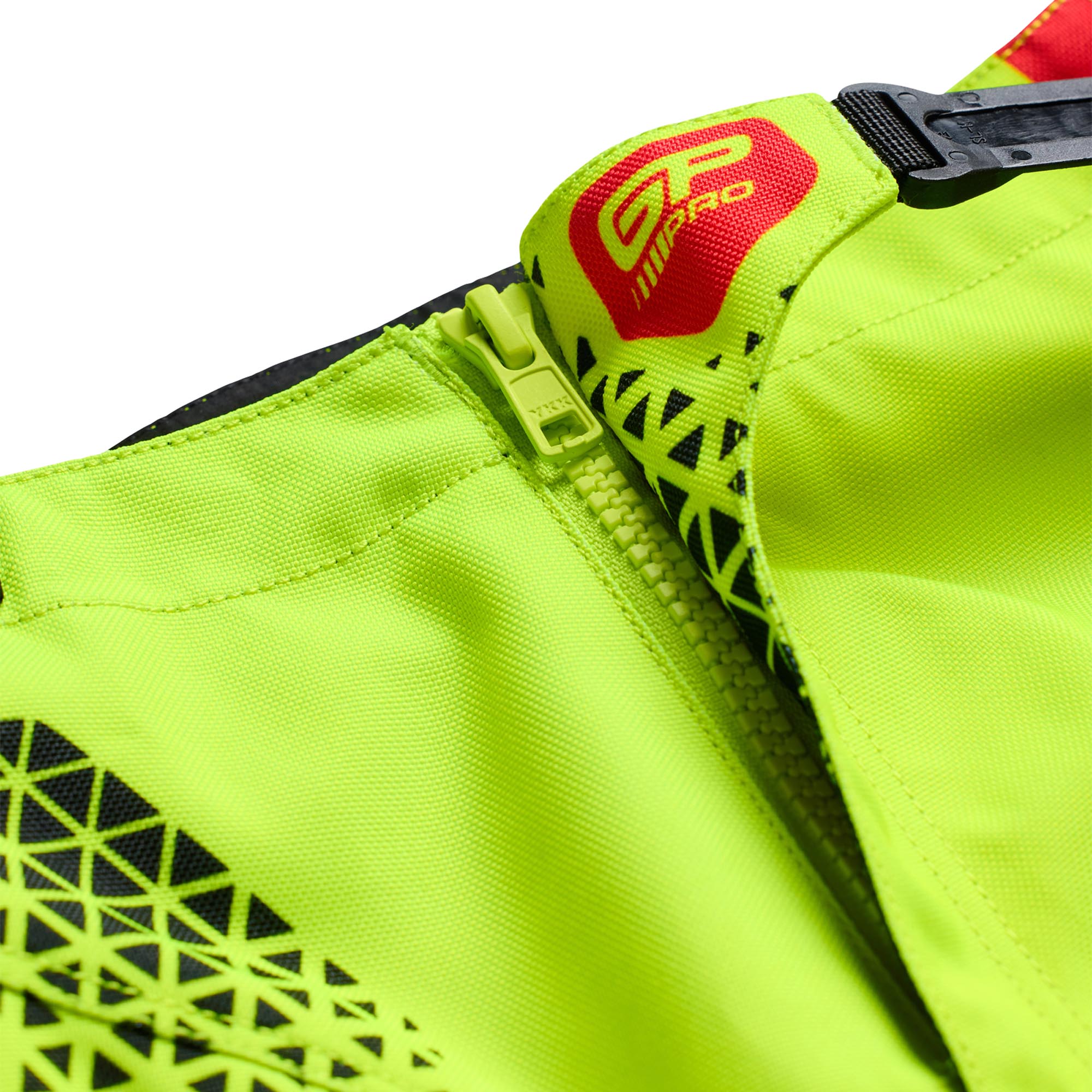 Troy Lee Designs GP Pro Aura Youth Motocross Pants black/yellow 24 Figure 5
