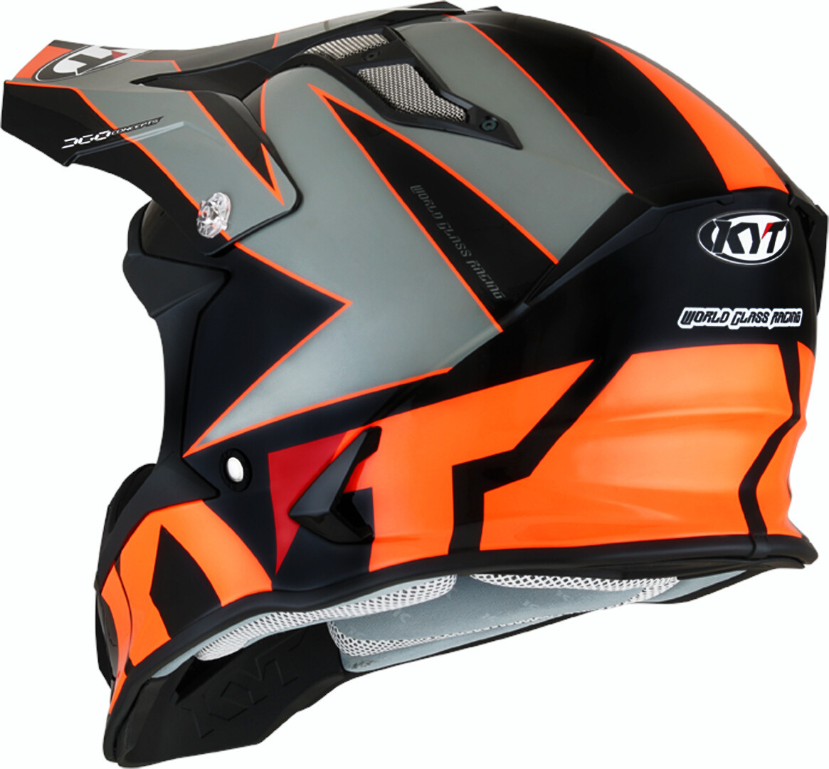 KYT Strike Eagle Blinking Motocross Helm M Abbildung 7