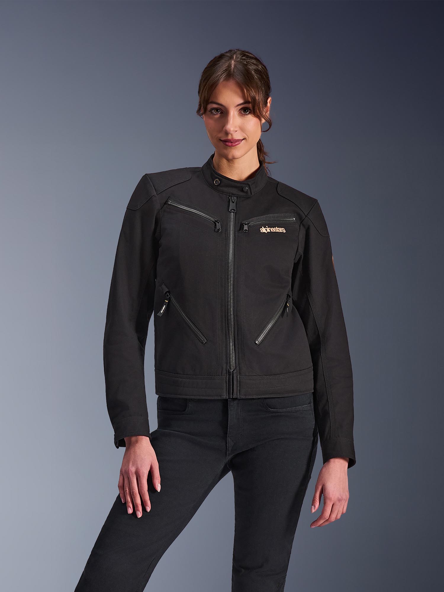 Side view of Alpinestars Stella Grace Ladies Motorcycle Textile Jacket