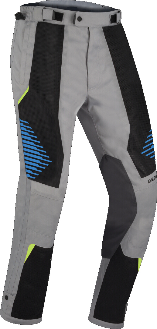 Bering Bakundu Motorrad Textilhose grau/schwarz/blau 4XL Abbildung 1