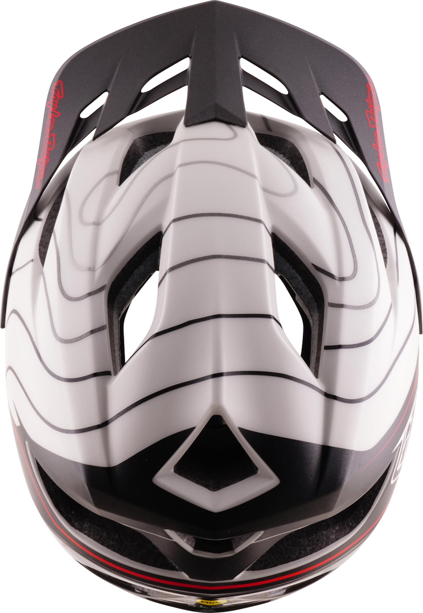 Troy Lee Designs Flowline SE MIPS Dipped Biciklistička kaciga bijelo/crno M-L (57/59) Slika 8