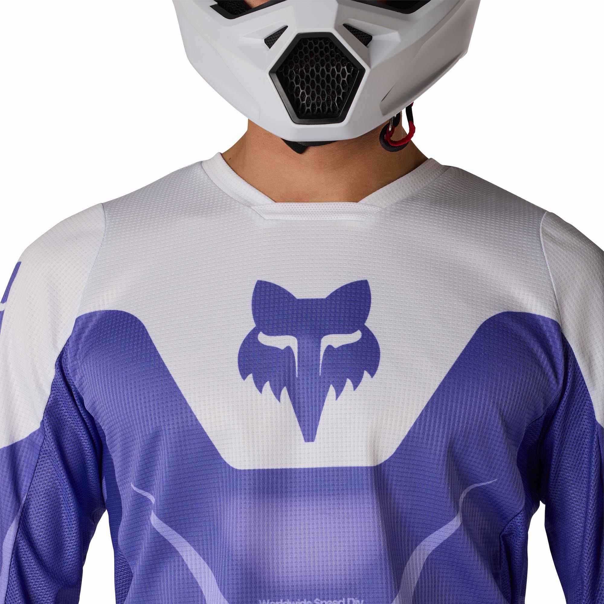 FOX 180 Noble Motocross Jersey purple/white 2XL Figure 5