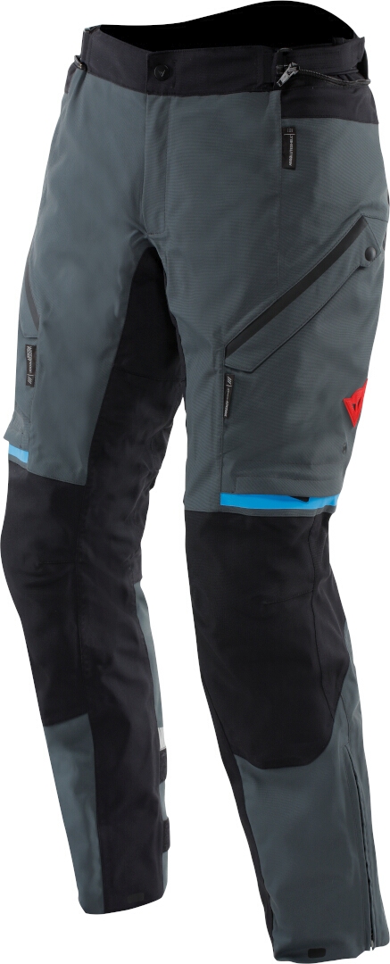 Dainese Mangen Absoluteshell Pro 2.0 wasserdichte Motorrad Textilhose grau/schwarz/blau 52 Abbildung 1