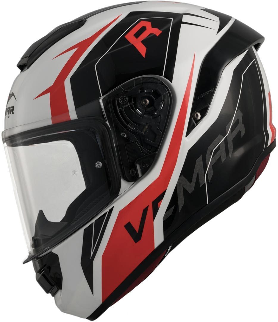 Vemar Hurricane Revenge Casco Negro/Blanco/Rojo L (59/60) Figura 5