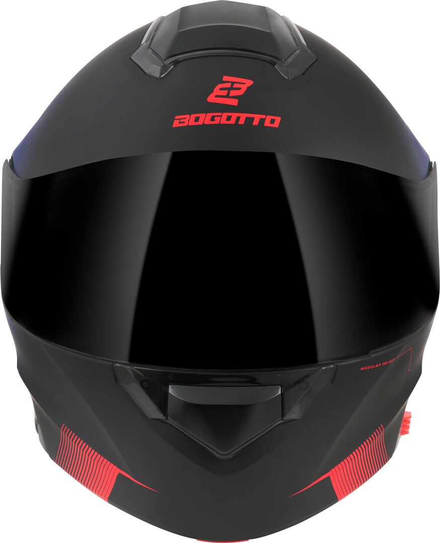 Bogotto H271 Wayke Casque Noir mat/rouge/bleu L (59/60) Figure 5