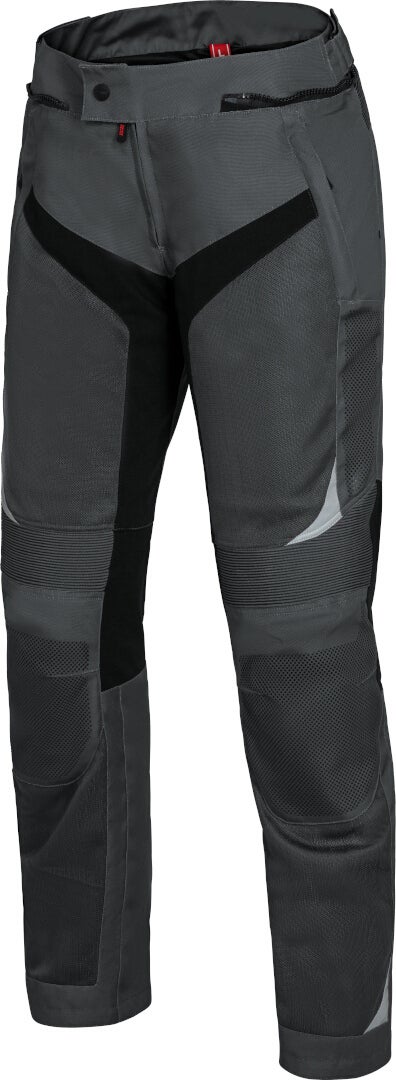 IXS Trigonis-Air Motorcycle Textile Pants dark grey/black Short 3XL Figure 1