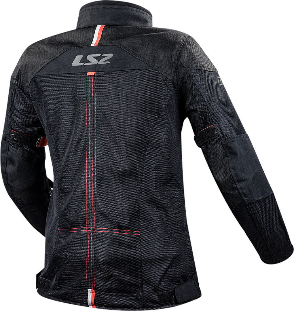 LS2 Alba Jachetă textilă pentru motociclete pentru doamne negru L Figura 2