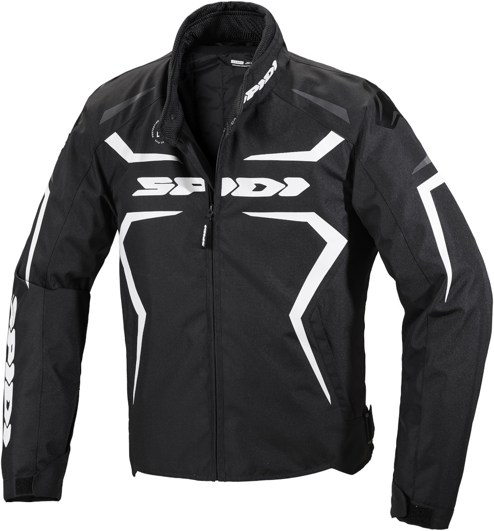 Spidi Sportmaster H2Out Motorcycle Textile Jacket black/white L Figure 1
