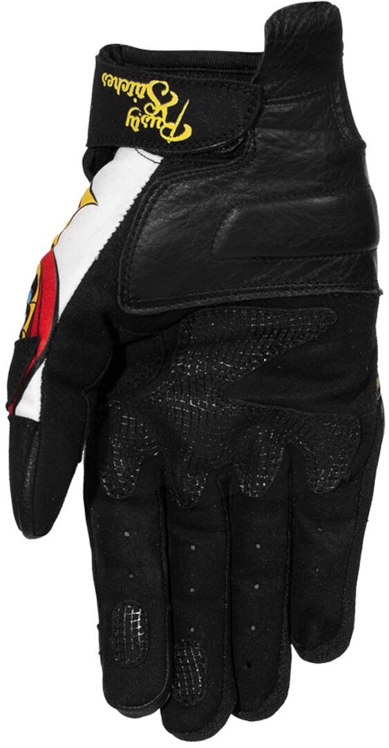 Rusty Stitches Clyde V2 Mask Motorrad Handschuhe schwarz/bunt 2XL Abbildung 2