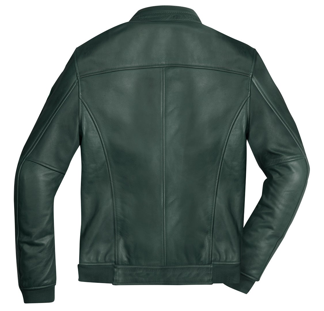 HolyFreedom Due Motorcycle Leather Jacket dark green XXL Figure 3