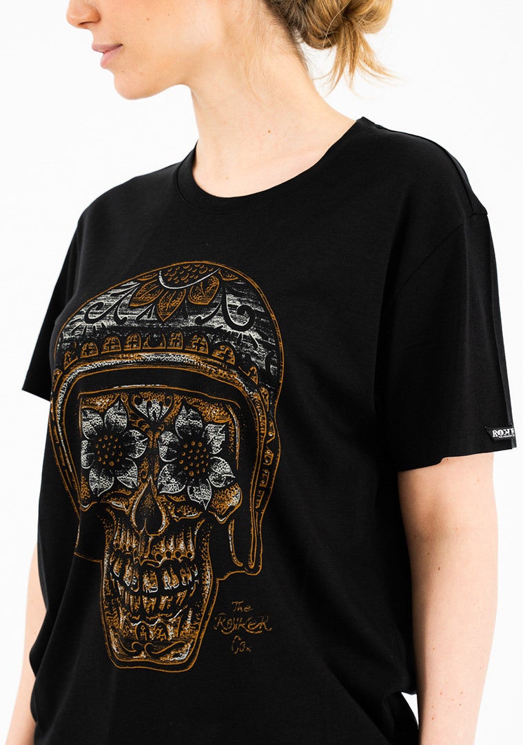 Rokker La Catrina Ladies T-Shirt S Figure 3