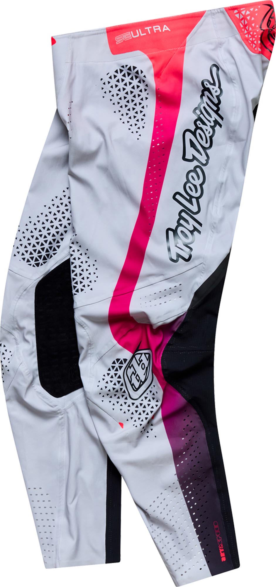 Troy Lee Designs SE Ultra Aura Motocrossbroek grijs/rood 34 Figuur 1