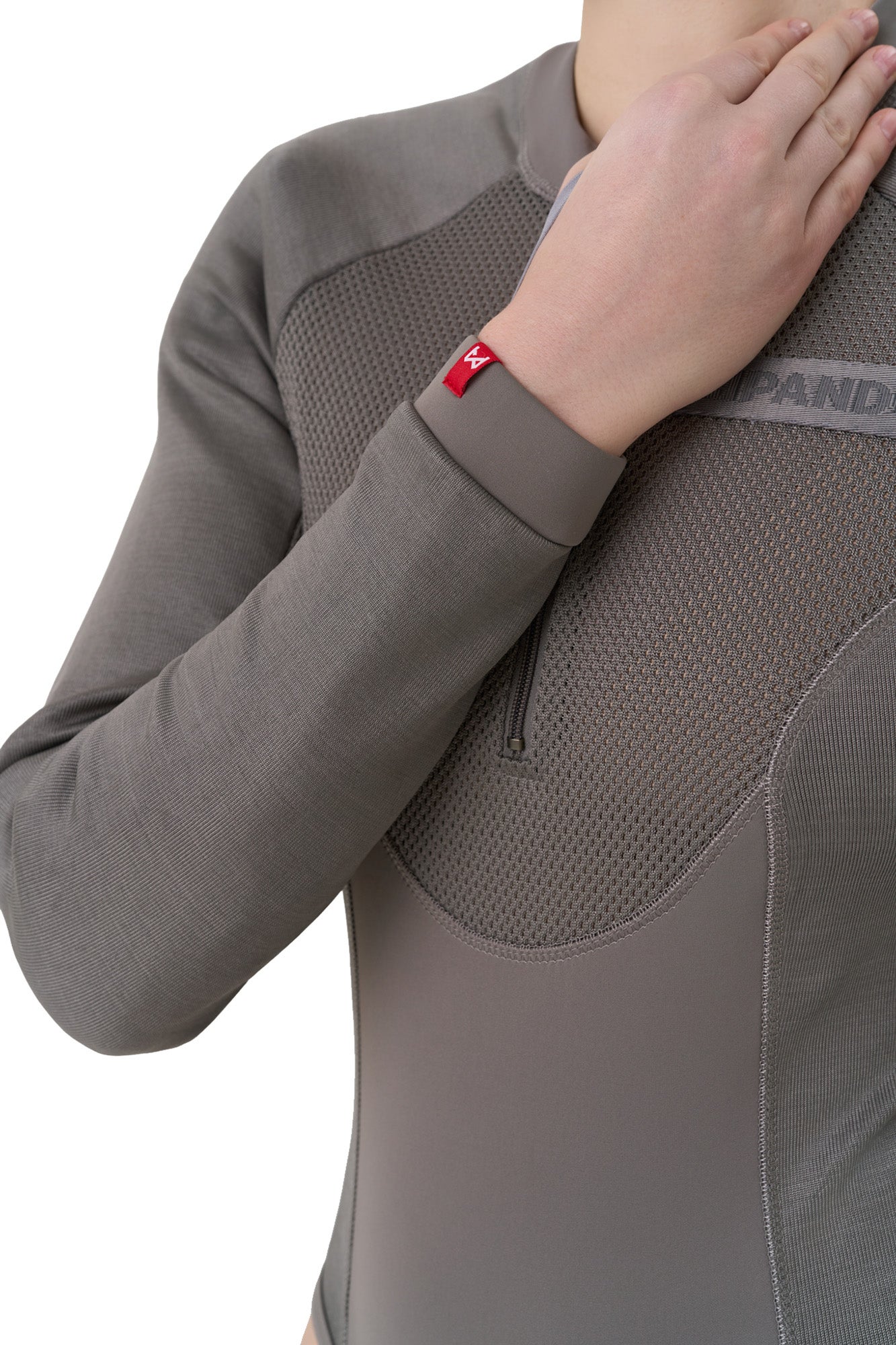 Pando Moto Bia Mesh Dámská košile s dlouhým rukávem Protector světle šedá XS Obrázek 7