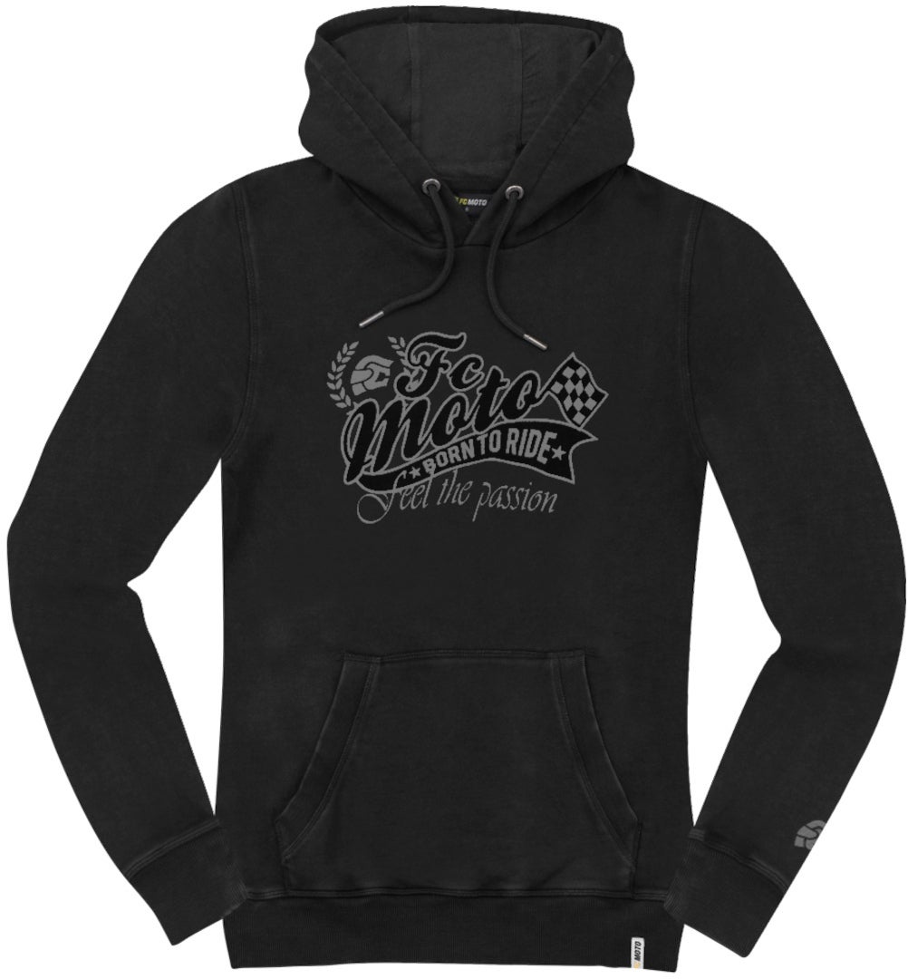 Fcm Women's Anthracite Fc-Moto Crew Hoodie