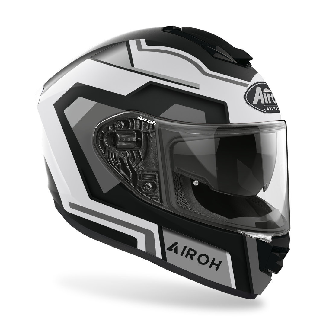 Airoh ST.501 Square Casque Noir mat/blanc XL (61/62) Figure 3