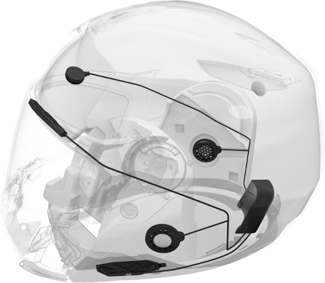 Nexx X.Vilitur Plain casque gris L Figure 3