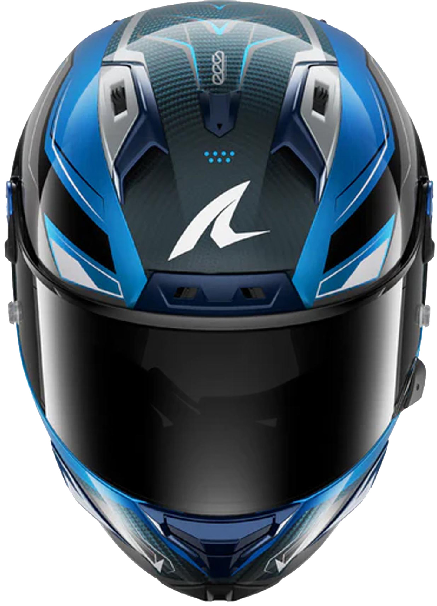 Shark Aeron Mekarium Helma stříbro/modrá 2XL (63/64) Obrázek 3