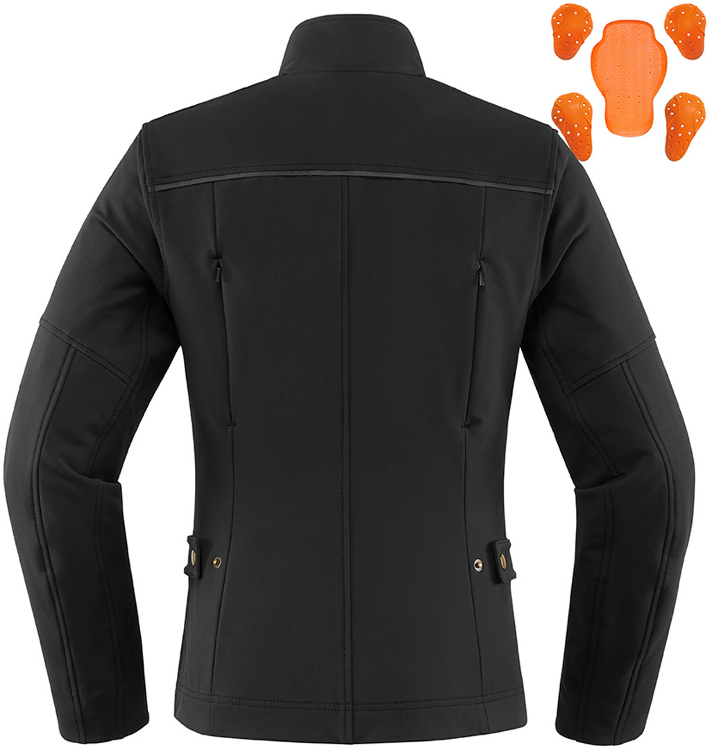 Icon Hella2 Damen Motorrad Textiljacke XXL Abbildung 2