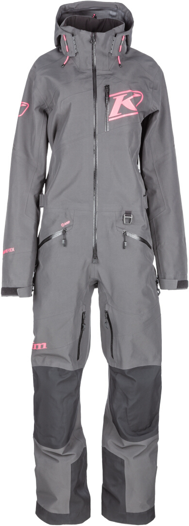 Klim Ripsa Vapor Costumul de snowmobil One Piece Gri/roz S Figura 5