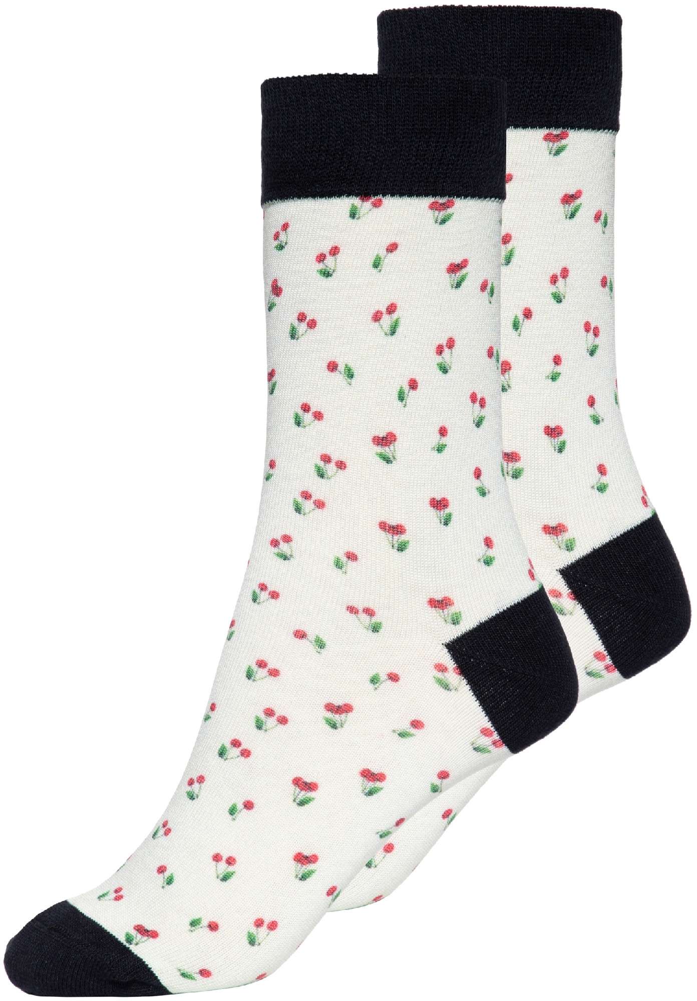 Queen Kerosin Cherry Meias femininas Branco 36/38 Figura 1